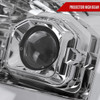 Spec-D Tuning F-250 Projector Headlights w/ Sequential Turn Signal LED C-Bars - Chrome Housing, Clear Lens (2011-2016)