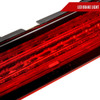 Spec-D Tuning Mustang LED 3rd Brake Light - Chrome Housing, Red Lens (2005-2009)