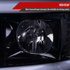 Spec-D Tuning F-250 Projector Headlights w/ Dual LED C-Bars & Sequential Signals - Gloss Black Housing, Smoked Lens (2008-2010)