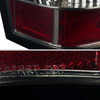 Spec-D Tuning Ranger  LED Tail Lights  - Chrome Housing, Smoked Lens (2006-2011)