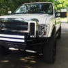 Spec-D Tuning F-250 Dual Halo Projector Headlights - Chrome Housing, Clear Lens (2008-2010)