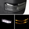 Spec-D Tuning F-250 Power Adjustable, Heated Tow Mirrors - Black w/ Smoked LED Turn Signals & Clearance Lights (1999-2016)