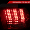 Spec-D Tuning Mustang V2 Sequential LED Tail Lights - Chrome Housing, Red Lens (1999-2004)