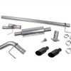 Roush 422266-BLK F-150 Cat-Back Performance Exhaust Kit - Black Tips (2021-2025)