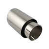PPE 3" Inlet/4" Outlet Stainless Steel Exhaust Tip - Polished 