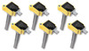 ACCEL F-150 2.7L EcoBoost Supercoil Ignition Coil Set - Yellow (2015-2017)