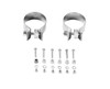 Flowmaster Mustang 5.0L Outlaw Axle-Back Active Exhaust System - Polished Quad Tips (2018-2023)