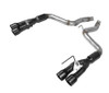 Flowmaster Mustang 5.0L Outlaw Axle-Back Active Exhaust System - Black Ceramic Quad Tips (2018-2023)