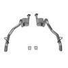 Flowmaster Mustang 5.0L Flow FX Cat-Back Exhaust System - Turn-Down Tips (1987-1993)
