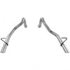 Flowmaster Mustang 5.0L Pre-Bent Exhaust Tailpipes (1986-1993)