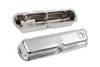 Mr. Gasket Mustang 5.0L Steel Valve Cover Set - Chrome (1979-1985)