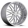 MRR GT0120855xx20HS-51435 Mustang GT1 Hyper Silver w/ Machine Lip Wheel - 20x8.5 (05-26)