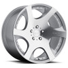 MRR VP0320A55xx15S-51440 Mustang VP3 Silver w/ Machine Face Wheel - 20x10.5 (05-26)