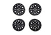 Ford Performance M-1007K-P2085AA F-150 Insert Wheel Set 20x8.5" - Matte Black (15-23)