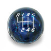 Billetworkz Mustang 6-Speed Short Teardrop Shift Knob - Cosmic/Velocity Engraved (2015-2026)