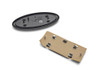Ford Performance F-150 Black Ford Oval Emblem Kit - w/o Front Camera (2024-2026)