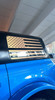 Anchor Room Bronco Rear Quarter Window American Flag Overlay (2021-2023)