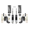 Detroit Speed 042442-SDS Detroit Speed Mustang Rear Coilover Conversion Kit w/ Single Adjustable Shocks (79-93)