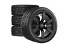 Velgen Wheels F-150 DDR VFTS6 Gloss Black Wheel & Tire Package - 22x10 +30 (2015-2025)
