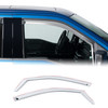 Putco F-150 Element In-Channel Window Deflector 2pc Front Set - Chrome (2021-2026)