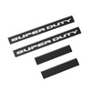 Putco Super Duty CC 4pc Stainless Steel Door Sill Plate Kit - Black Platinum/Super Duty Logo (2023-2026)