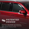 Putco F-150 Element In-Channel Window Deflector 2pc Front Set - Tinted (2021-2026)