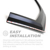 Putco F-150 Element In-Channel Window Deflector 2pc Front Set - Tinted (2021-2026)