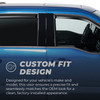Putco F-150 Element In-Channel Window Deflector 2pc Front Set - Tinted (2021-2026)