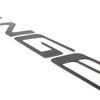 Putco Ranger Tailgate Lettering Kit - Black Platinum (2024-2026)