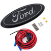 Putco F-150 Luminix White LED Front Grille Emblem - Bar Style Grille w/o Front Camera & w/o Sport/Style Package (2015-2020)