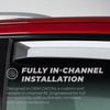 Putco Super Duty SCAB Element In-Channel Window Deflector 4pc Set - Chrome (2017-2022)