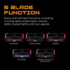 Putco F-150 Freedom Blade Tailgate LED Light Bar - Factory Halogen Tail Lamps (2024-2026)