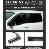Putco F-150 SCAB Element In-Channel Window Deflector 4pc Set - Matte Black (2021-2026)