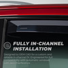 Putco F-150 SCAB Element In-Channel Window Deflector 4pc Set - Tinted (2021-2026)