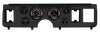 Classic Instruments Mustang 6pc Gauge Cluster Kit - Black Panel w/ Velocity Black Short-Sweep Gauges (1979-1986)