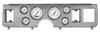Classic Instruments Mustang 6pc Gauge Cluster Kit - Aluminum Panel w/ White Hot Series Full-Sweep Gauges (1979-1986)