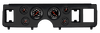 Classic Instruments Mustang 6pc Gauge Cluster Kit - Black Panel w/ Velocity Black Full-Sweep Gauges (1979-1986)