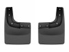 WeatherTech Ranger No-Drill Rear Mud Flaps - Black (2024-2025)