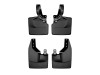 WeatherTech Bronco Front & Rear No-Drill Mud Flaps - 315 Tires/Style 1 Bumper (2021-2024)
