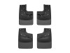 WeatherTech Ranger Raptor No-Drill Front & Rear Mud Flaps - Black (2024-2025)