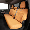 Covercraft Maverick Carhartt SeatSaver Rear Seat Covers w/ Armrest - Brown (2022-2026)