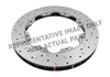 DBA Mustang GT Front 5000 Series XS Drilled & Slotted Replacement Rotor Ring - 319mm (2005-2010)