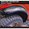 AirDesign Bronco 2D Extra-Wide Fender Flare Set - Satin Black (2021-2025)