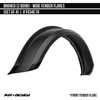 AirDesign Bronco 2D Extra-Wide Fender Flare Set - Satin Black (2021-2025)