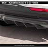 AirDesign Mach-E Non-GT Rear Diffuser - Satin Black (2022-2025)
