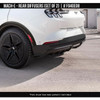 AirDesign Mach-E Non-GT Rear Diffuser - Satin Black (2022-2025)