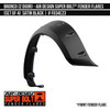 AirDesign Bronco 2D Super Bolt Off-Road Body Kit - Satin Black (2021-2025)