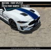 AirDesign Mustang Front Splitter - Satin Black (2018-2023)