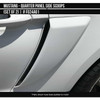 AirDesign Mustang Rear Quarter Panel Side Scoop Set - Satin Black (2015-2023)