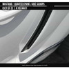AirDesign Mustang Rear Quarter Panel Side Scoop Set - Satin Black (2015-2023)